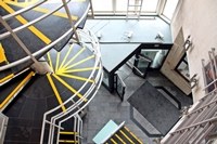 Foyer des Instituts für Rehabilitationswissenschaften. (c) V. Schreiber