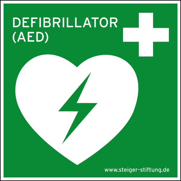 AED - automatisierter Defibrillator